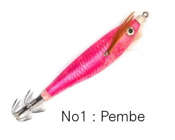 PROFISHER Kalamar Sahtesi 10.5cm 9gr Elbiseli Fosforlu Sert Yem - 9
