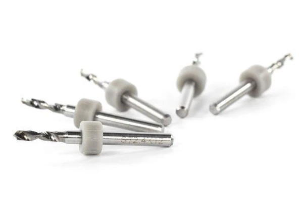 PCB Mikro Karbür CNC Matkap Ucu 10lu Set 2,40mm Tungsten 18 Shank - 3