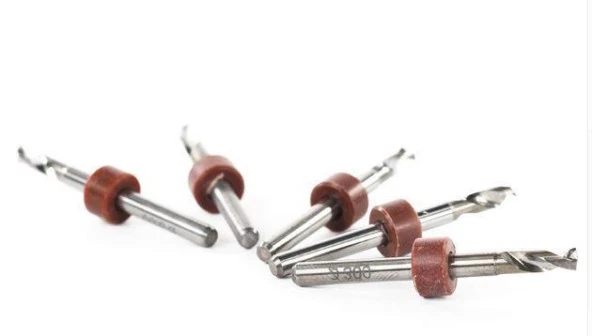 PCB Mikro Karbür CNC Matkap Ucu 10lu Set 3,00mm Tungsten 18 Shank - 3