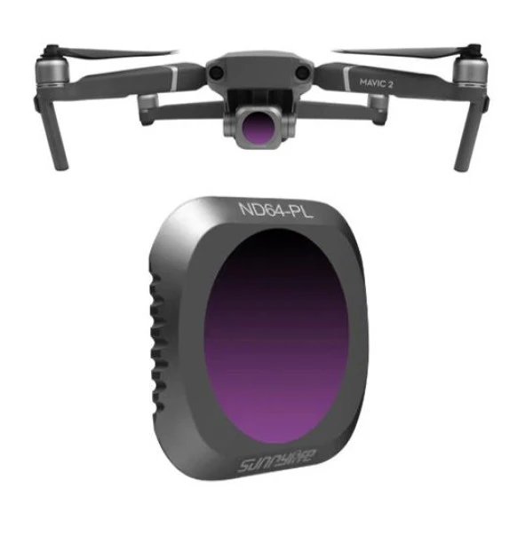 DJI Mavic 2 Pro Kamera Lens Filtre Nötr Yoğunluk Polarize ND64PL