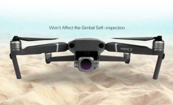 DJI Mavic 2 Pro Kamera Lens Filtresi 3 lü Set MUCV CPL ND8 - 4