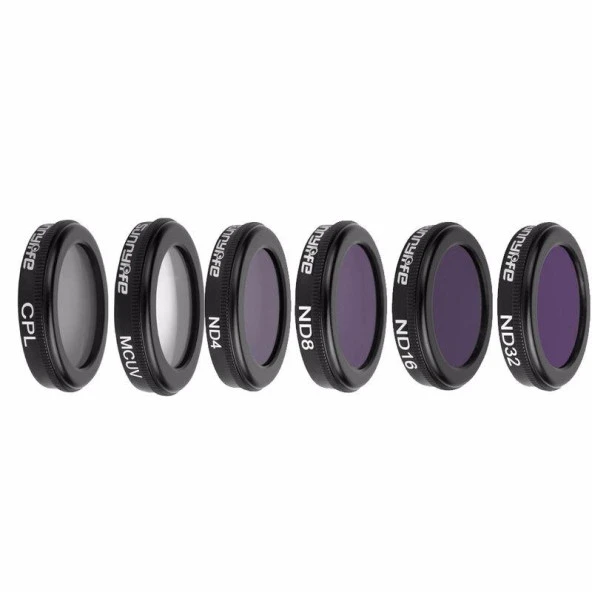 DJI Mavic 2 Zoom Lens Filtre 6 lı Set MCUV PL ND4 ND8 ND16 ND32 - 7