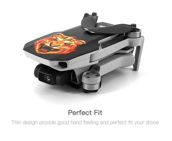 DJI Mavic Mini Su Geçirmez PVC Gövde ve Kumanda Çıkartma Seti - 6