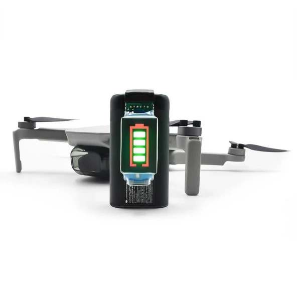 DJI Mavic Mini Pil Kapasite Göstergesi CihazıLed Güç Ekranı ürün görseli