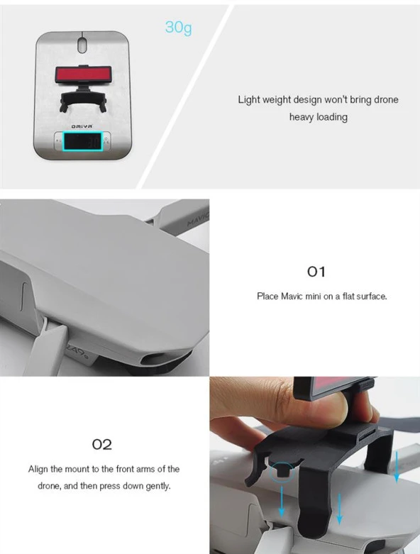 DJI Mavic Mini Bluetooth LED Ekran Matris Modülü Mesaj Tabelası - 9