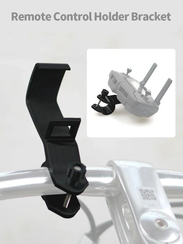 DJI Mavic Pro Kumandası Bisiklet Gidon Montaj Aparatı 3D baskılı - Resim 6