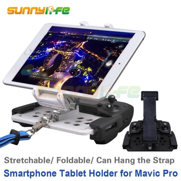 DJI Mavic Pro Kumanda İçin Telefon 5.5 inç Tablet 9.7 inç Tutucu - Resim 2