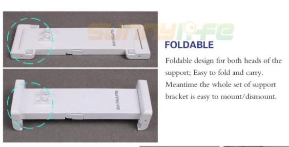 DJI Mavic Pro Kumanda İçin Telefon 5.5 inç Tablet 9.7 inç Tutucu - Resim 6