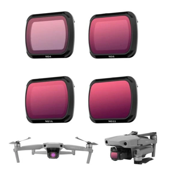 DJI Mavic Air 2 Kamera Lens Filtre Seti ND4 ND8 ND16 ND32 - 3