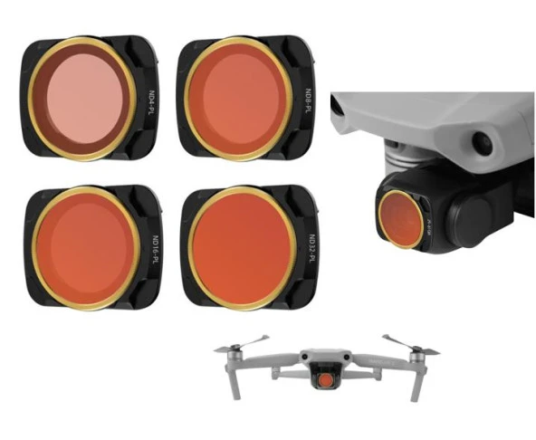 DJI Mavic Air 2 Kamera Lens Filtre Seti ND4PL ND8PL ND16PL ND32PL - 2