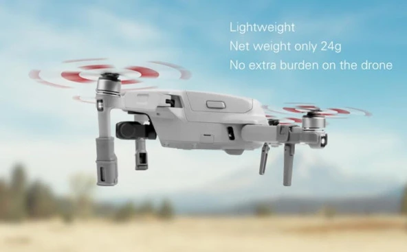 DJI Mavic Air 2 Katlanır Yükseltilmiş Ayak Koruyucu İniş Takımı - 12