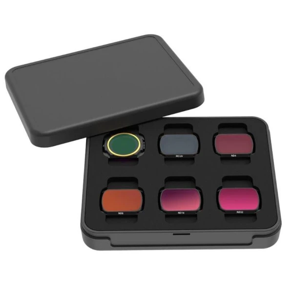 DJI Mavic Air 2 Lens Filtre Seti MCUV CPL ND4 ND8 ND16 ND32 - Resim 12