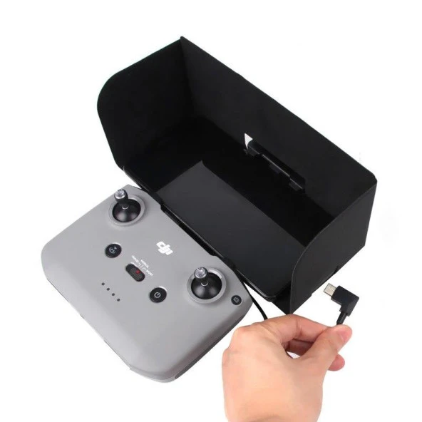 DJI Mavic Air 2 Cep Telefonu Gölgelik Manyetik Katlanır Güneşlik - Resim 11