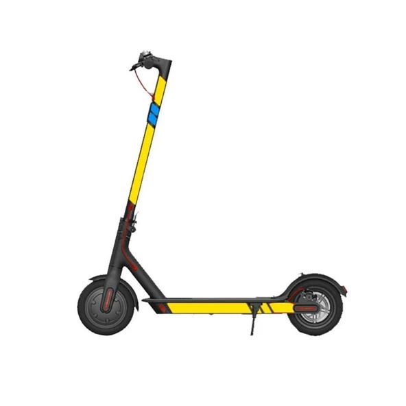 M365 ve Tüm Scooter Modelleri İçin Reflektör Çıkartma Set Seri A - 8