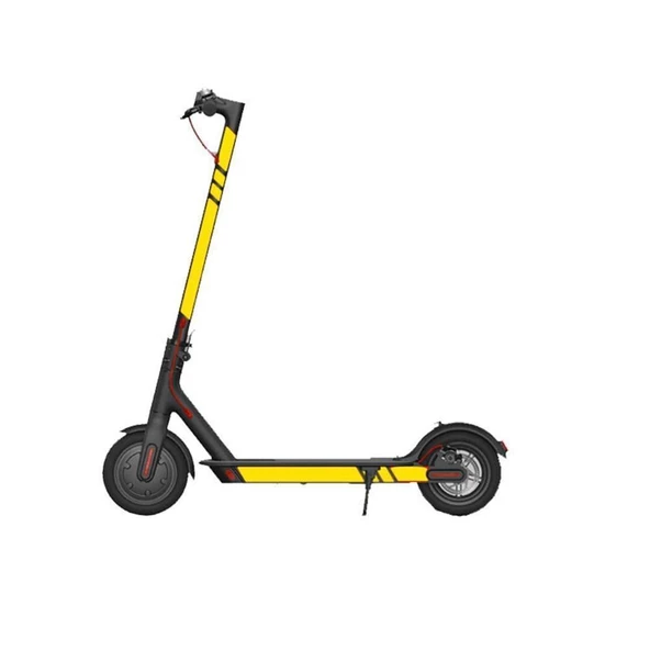 M365 ve Tüm Scooter Modelleri İçin Reflektör Çıkartma Set Seri A - 6