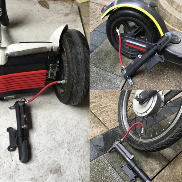 M365/Pro Elektrikli Scooter İçin Lastik Şişirme Sübap Ağız Aparatı - 3