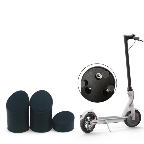 M365 Elektrikli Scooter İçin 1 Set Arka Çamurluk Vida Lastik Tapa - 9