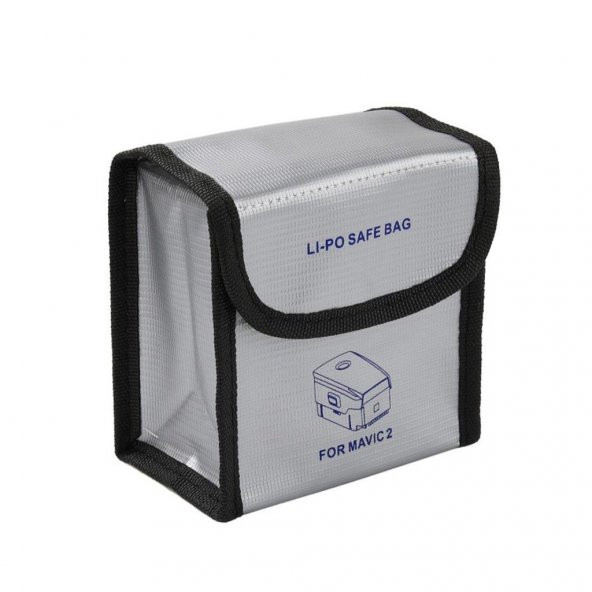 DJI Mavic 2 Lityum Pil Saklama ve Taşıma Çantası Çift Pil Kapasiteli - Resim 7