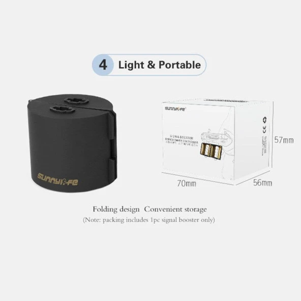 DJI Mavic 2 Zoom  Uzaktan Kumanda Anten Sinyal Güçlendirici Güvenli Uçuş - Resim 7