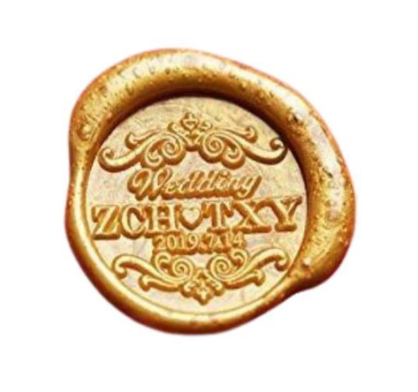 Mühür Mumu Çubuk Sıcak Tutkal 7mm x 20cm 6 lı Metalik Gold - 6
