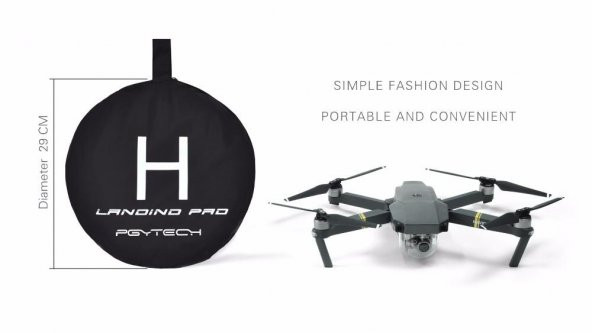 DJI SPARK- Mavic Pro Katlanabilir İniş Ped Taşıma Çantası+Saplama - Resim 8