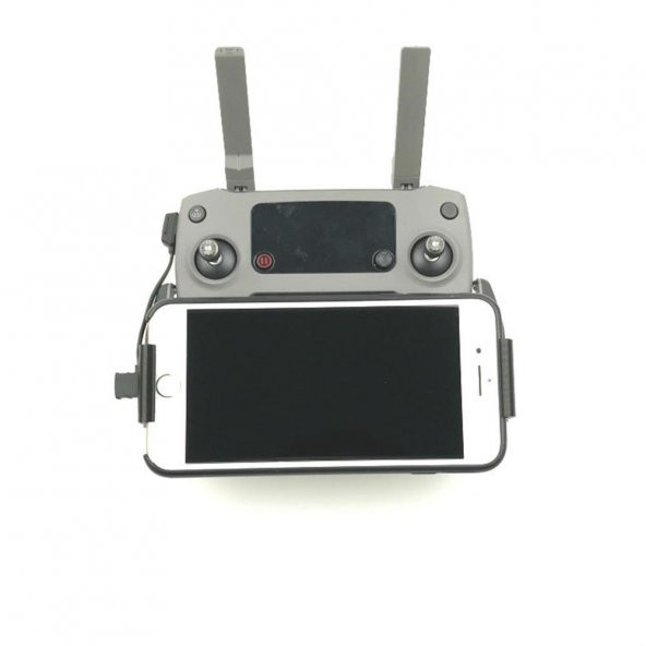 DJI Mavic Pro Platinum Kumanda 10mm Genişletilmiş Kaymaz Telefon Tutucu Yatağı - Resim 6