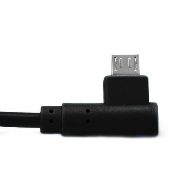 DJI Mavic Pro 90° Sağa Açılı Mikro Usb Otg Renkli Tablet Uzatma Ara Kablosu 17cm - Resim 4