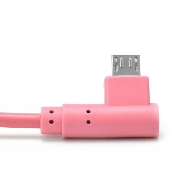 DJI Mavic Pro 90° Sağa Açılı Mikro Usb Otg Renkli Tablet Uzatma Ara Kablosu 17cm - Resim 8