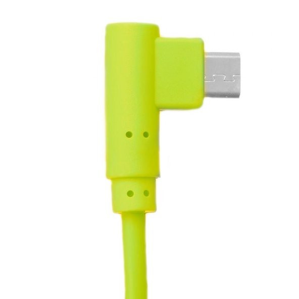 DJI Mavic Pro 90° Sağa Açılı Mikro Usb Otg Renkli Tablet Uzatma Ara Kablosu 17cm - Resim 11