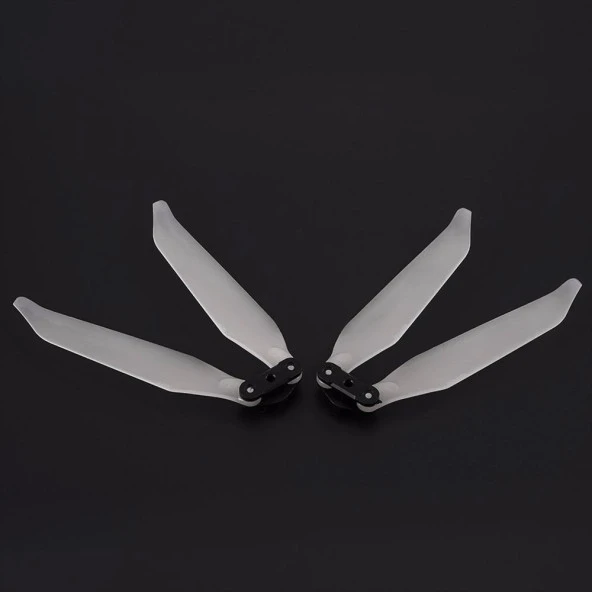 DJI Mavic Pro/Platinum Fosforlu Gece Uçuş Düşük Gürültü Pervane Set 1xCW 1xCCW - Resim 12