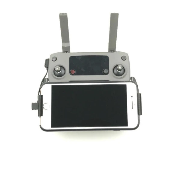DJI Mavic Pro Kumanda 10mm Genişletilmiş Kaymaz Telefon Tutucu Yatağı - Resim 6