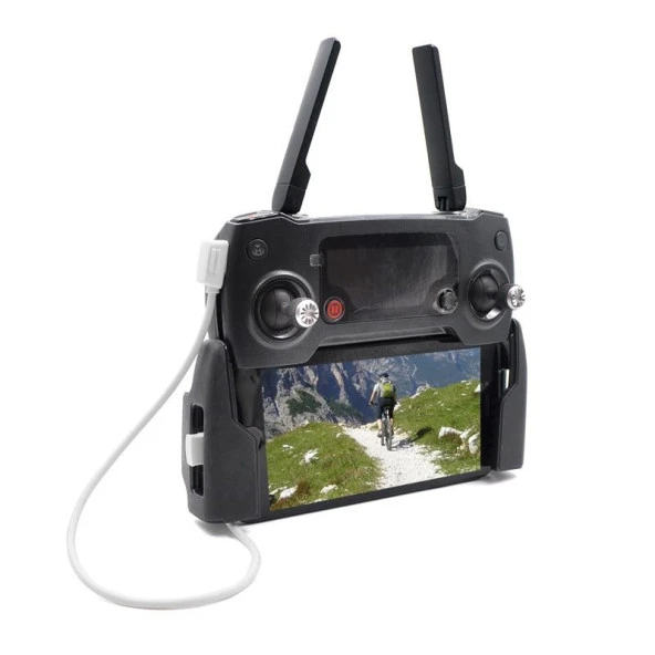 DJI Mavic Pro Tip-C Veri Kablosu 30 cm Tablet ve Telefonlar İçin Beyaz Renk - Resim 5