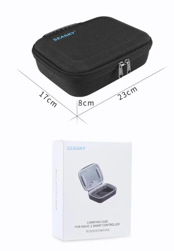 DJI Mavic 2 Pro Smart Kontroller İçin Saplı Muhafaza Çantası - Resim 8