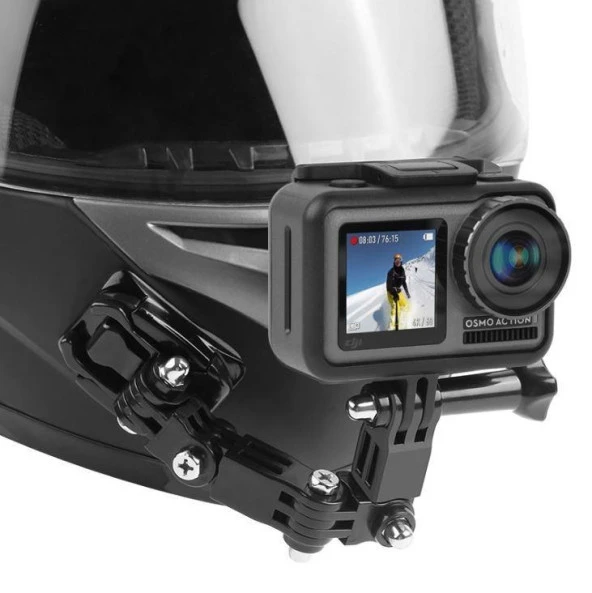 DJI Osmo Action Motorsiklet Kask Çene Ön Sabitleme Montaj Seti