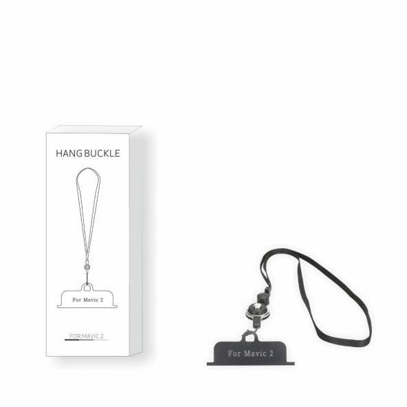 DJI Mavic Pro Platinum Kumanda Askı Tokası Ayarlanabilir Kordon XBERSTAR - Resim 5