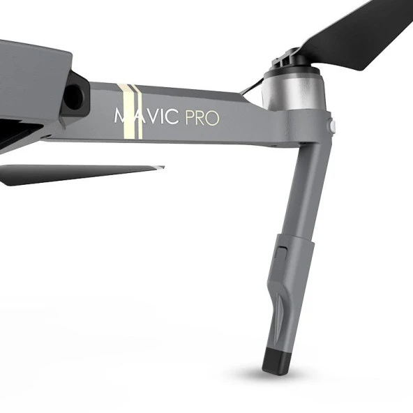 DJI Mavic Pro İniş Ayağı Uzatma Set Led Fener Takılabilir - Resim 4