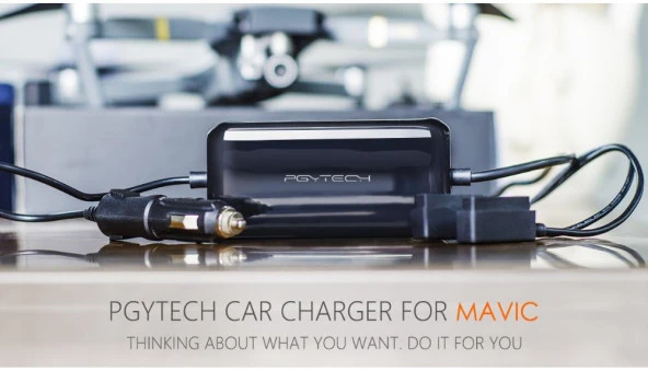 DJI Mavic Pro PGYTECH Seyahat İçin Araç Şarj Cihazı - 10