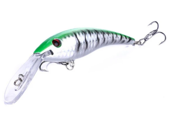 PROFISHER 2 Renk Set 2 Kanca Sahte Balık Yem 15,6 gr 12 cm Long Jaw A - Resim 6