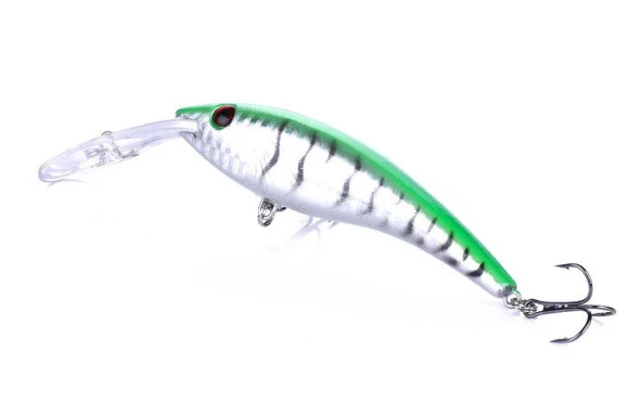 PROFISHER 2 Renk Set 2 Kanca Sahte Balık Yem 15,6 gr 12 cm Long Jaw A - Resim 7