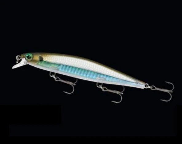 PROFISHER 3 Kanca Sahte Yem Yavaş Çökme 13 gr 11 cm Mustard - Resim 2