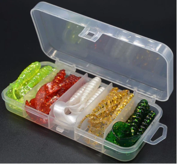 PROFISHER Silika Jel Sahte Yumuşak Yem 6 cm 1,8 gr Plastik Kutuda - 6