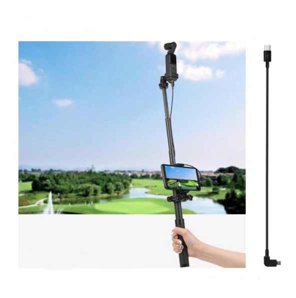 Dji Osmo Pocket Mikro Veri Bağlantı Kablosu Android Telefon ve Tabletler İçin 1 mt ürün görseli