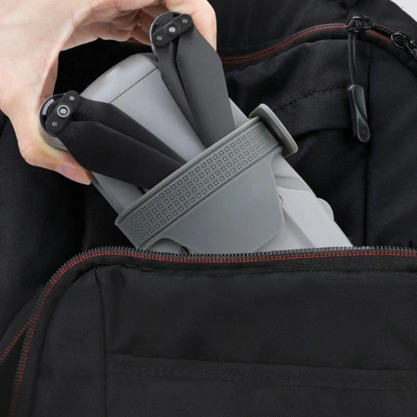 DJI Mavic Air 2 Pervane Tutucu Dron Koruyucu Silikon Kayış - Resim 3