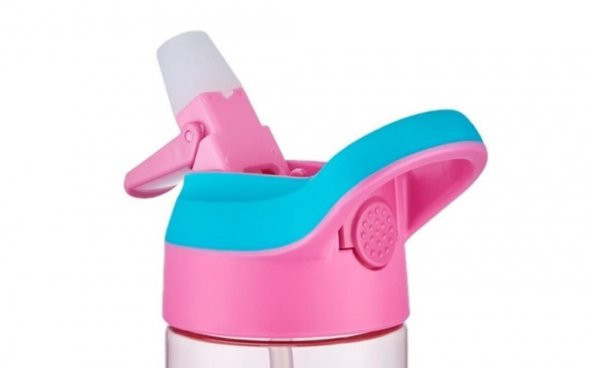 Vagonlife Tritan Pipetli Çocuk Matarası 500Ml VGN0301 Pembe - 6