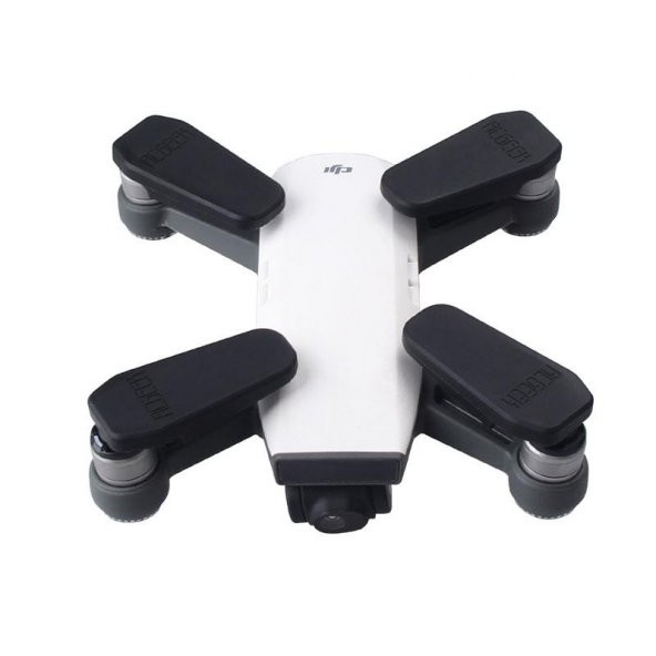 DJI Spark 4 adet Pervaneler Koruma Silikon Kollu Kapak - Resim 4