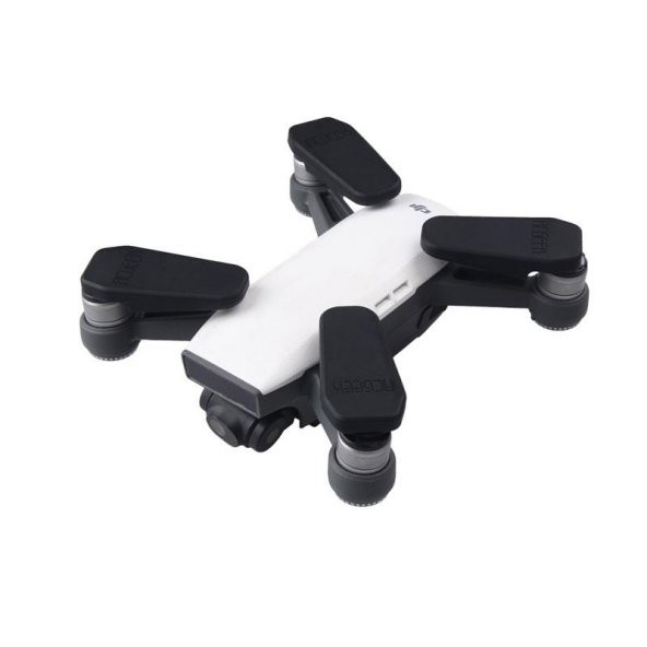 DJI Spark 4 adet Pervaneler Koruma Silikon Kollu Kapak - Resim 11