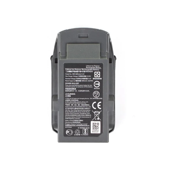 DJI Spark Silikon Toz geçirmez Kapak Set 1 Dron + 3 Pil için Set - Resim 5