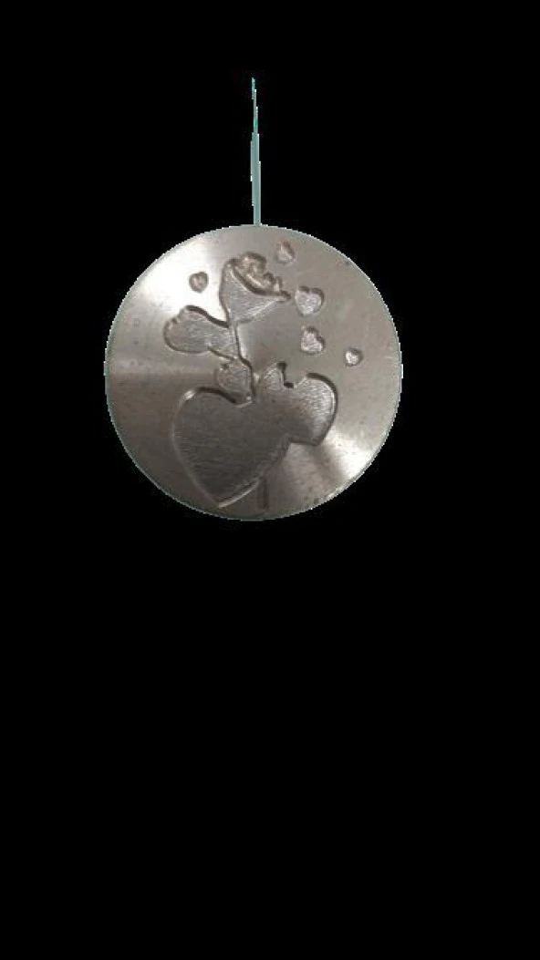 Retro Mektup Mühürü Damga Gül Kalpler + 30 Adet Mühür Mumu + Eritme Kaşığı - Resim 2