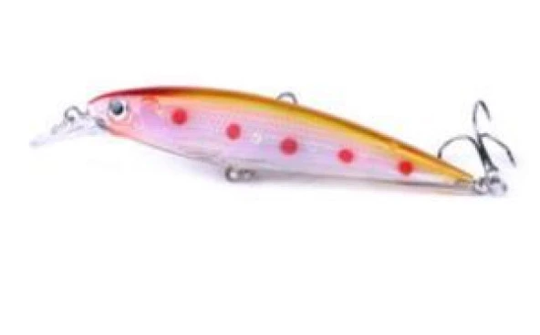 PROFISHER 3 Renk Set 2 Kanca Sahte Balık Yem 13,4 gr 11 cm Luadot - Resim 6