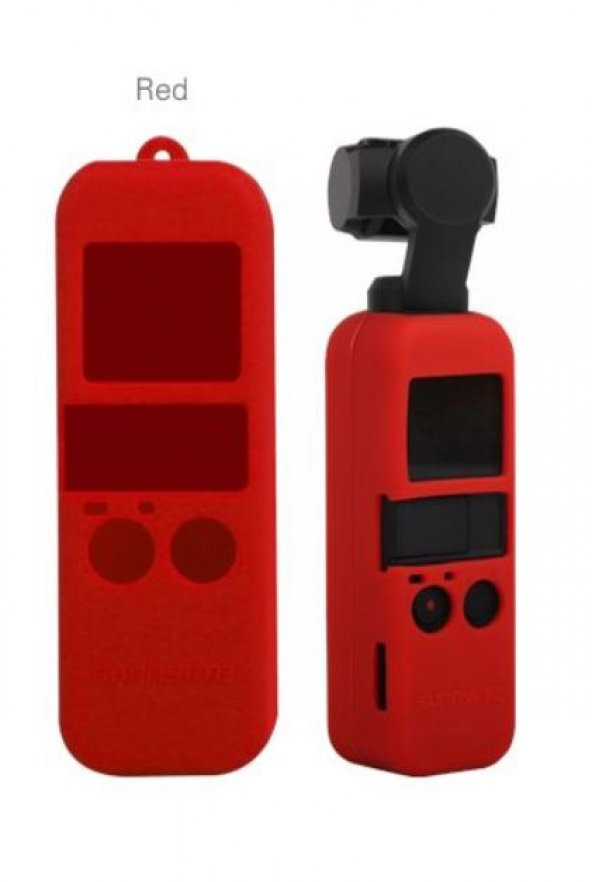 Dji Osmo Pocket İçin Renkli Silikon Koruyucu Kılıf Buyun Askılı Kordon - Resim 6